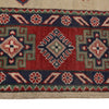 Hand Knotted Kazak Oriental Rug 8' 1" x 9' 8" ft / 247 x 294 cm - No. G22731