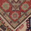 Hand knotted Kazak Carpet 3' 5" x 4' 9" ft / 105 x 146 cm - No. G22740