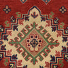 Oriental Kazak Rug 4' 0" x 5' 9" ft / 123 x 175 cm - No. G22797