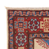 Handmade Kazak Area Rug 3' 3" x 4' 9" ft / 99 x 145 cm - No. G22799