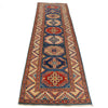 Hand knotted Kazak Runner Carpet 2' 9" x 9' 11" ft / 83 x 303 cm - No. G22802