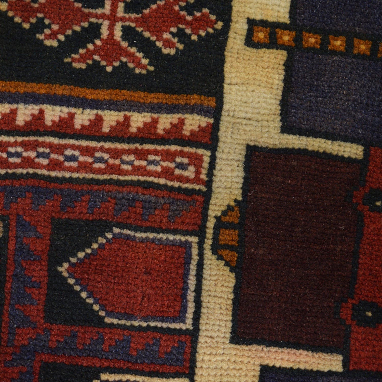 Handmade Picture Area Rug 2' 9" x 4' 6" ft / 83 x 138 cm - No. G22883