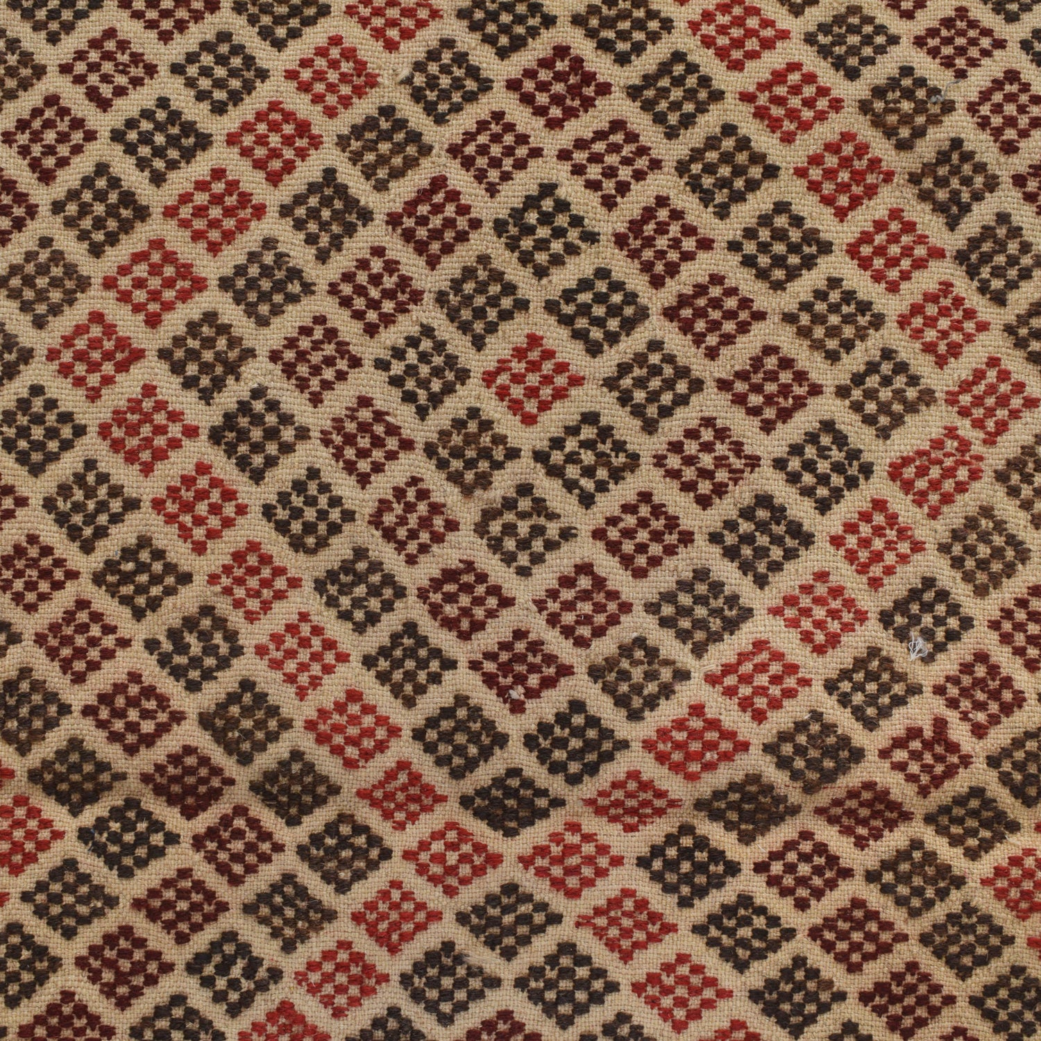 Handmade Soumak Kelim 4' 2" x 6' 5" ft / 128 x 195 cm - No. G22904