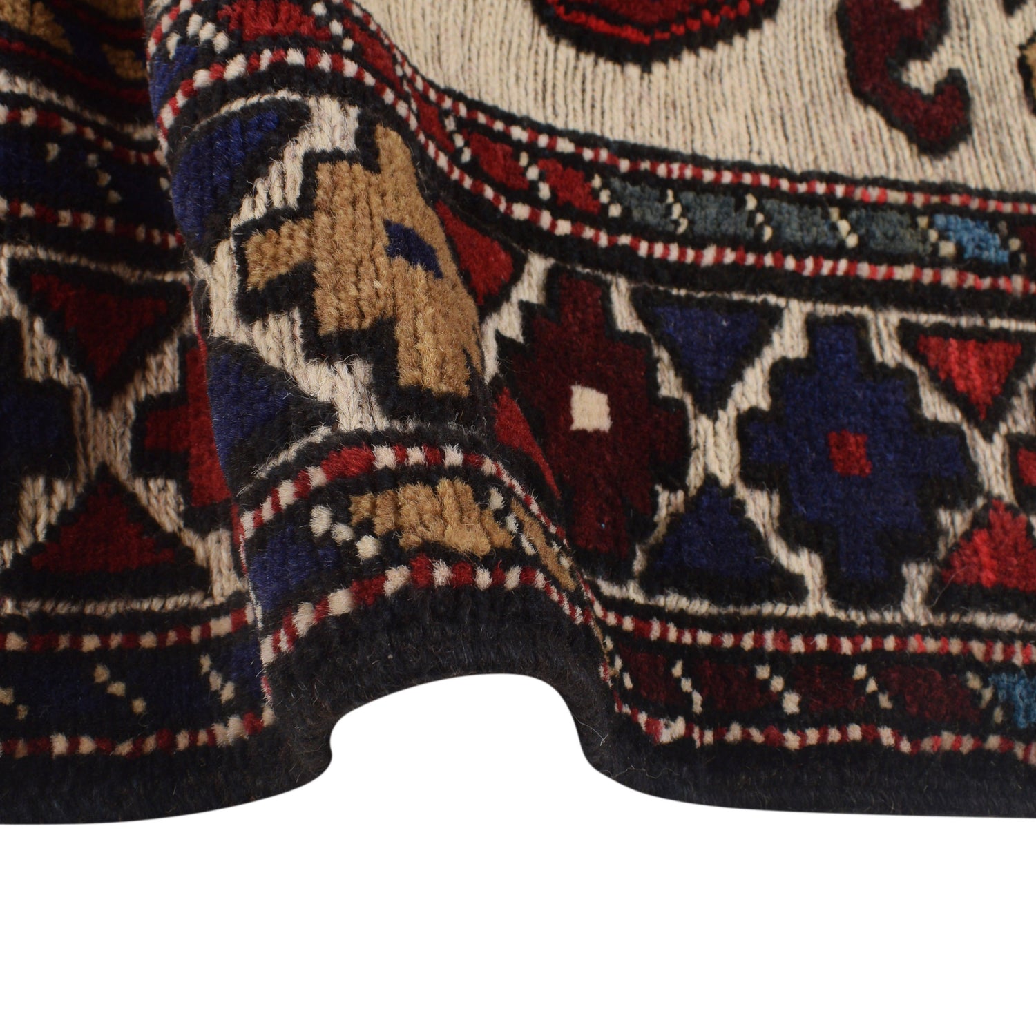 Handmade Barjista Kilim Rug 3' 9" x 5' 8" ft / 115 x 173 cm - No. G22905