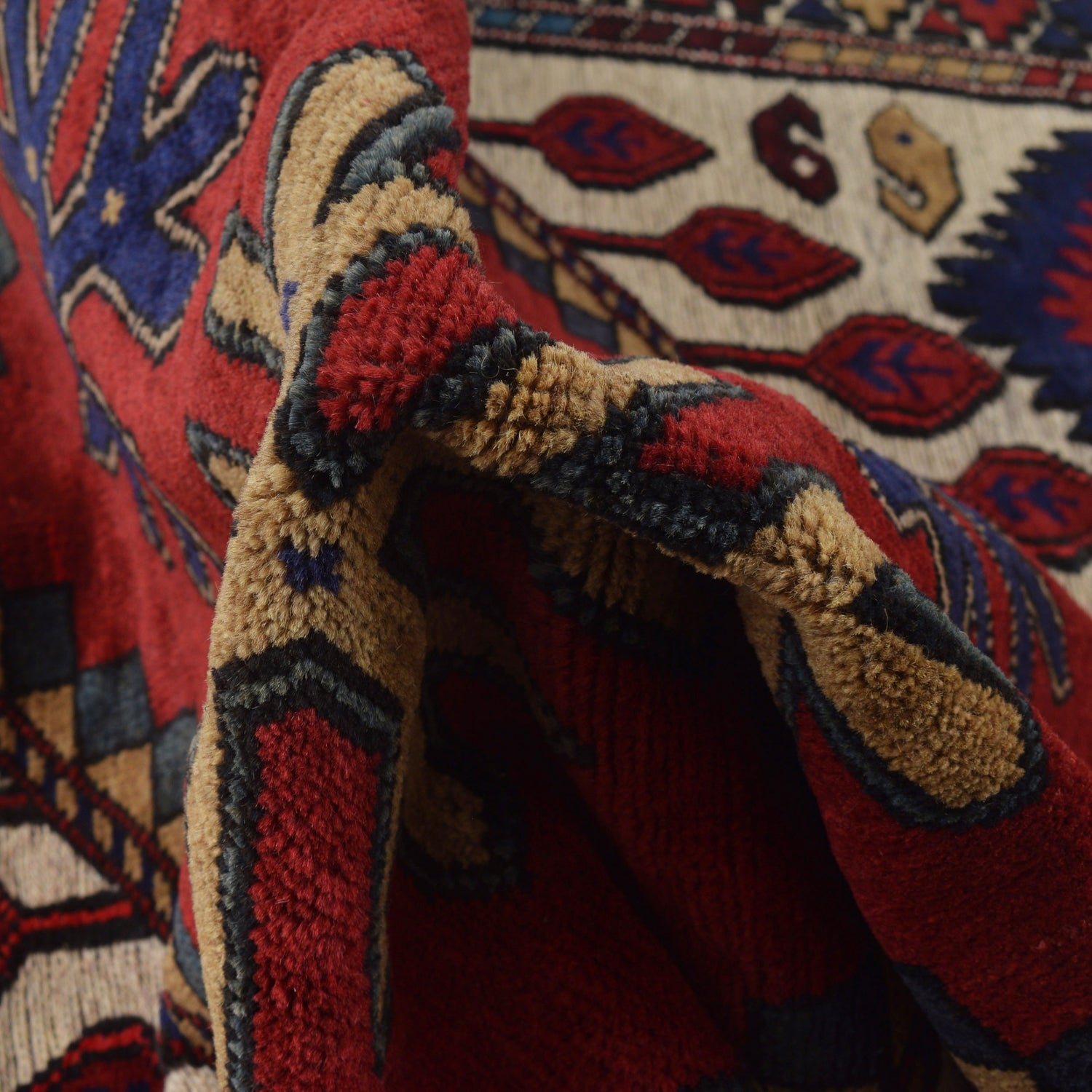 Handmade Barjista Kilim Rug 3' 9" x 5' 8" ft / 115 x 173 cm - No. G22905