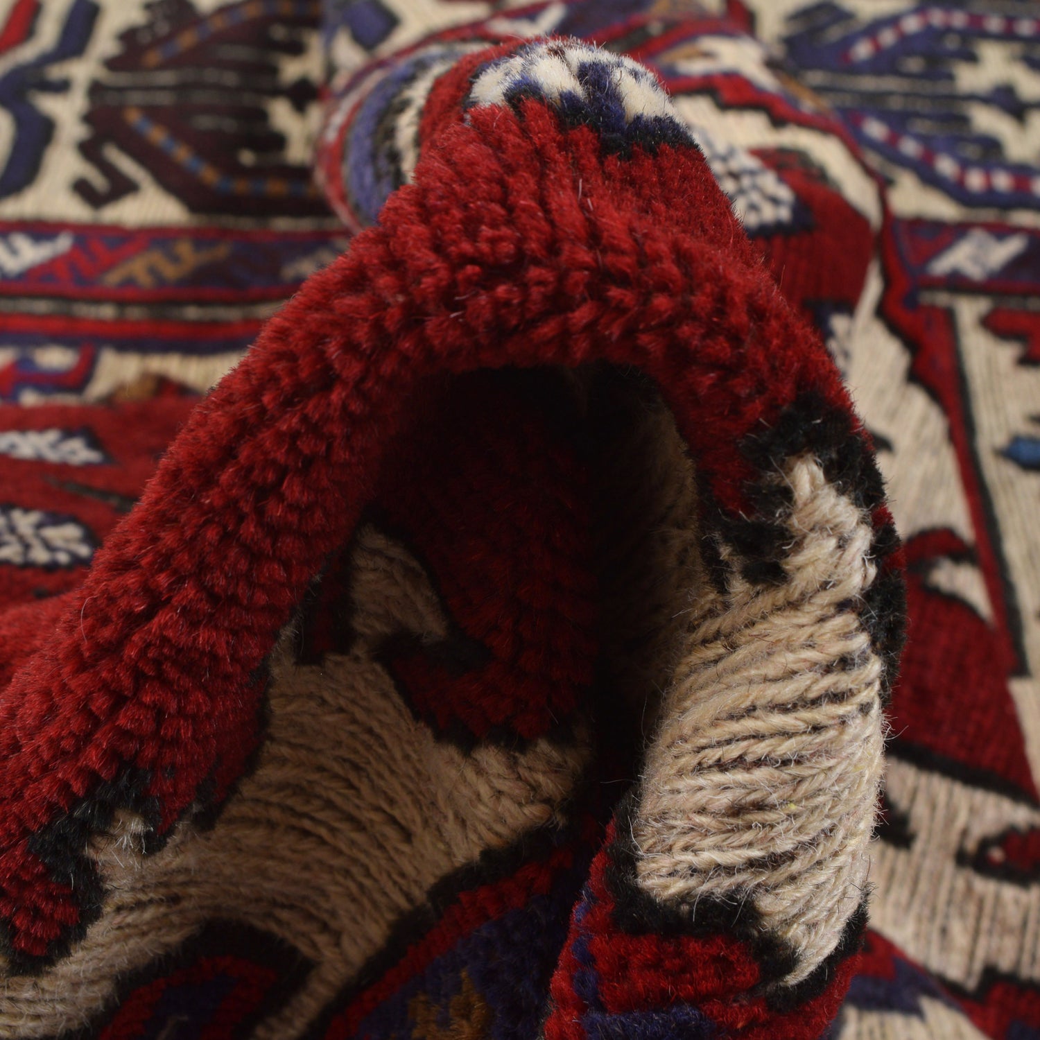 Handmade Barjista Kilim Rug 3' 10" x 6' 8" ft / 117 x 204 cm - No. G22906