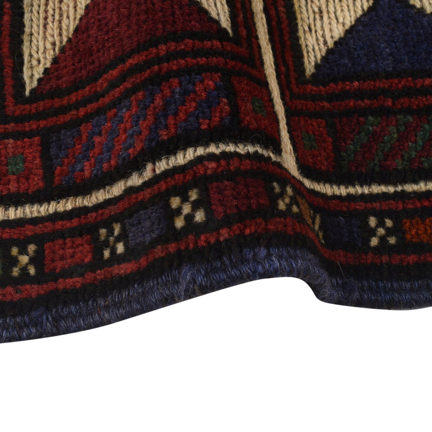 Handmade Barjista Kilim Rug 4' 1" x 5' 9" ft / 125 x 175 cm - No. G22909