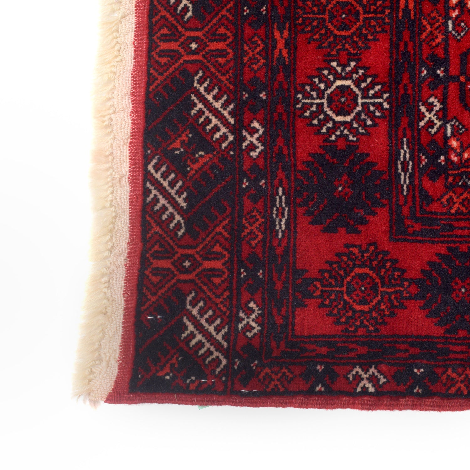 Hand Knotted Bokhara Runner Carpet 2' 10" x 5' 8" ft / 87 x 172 cm - No. G22927