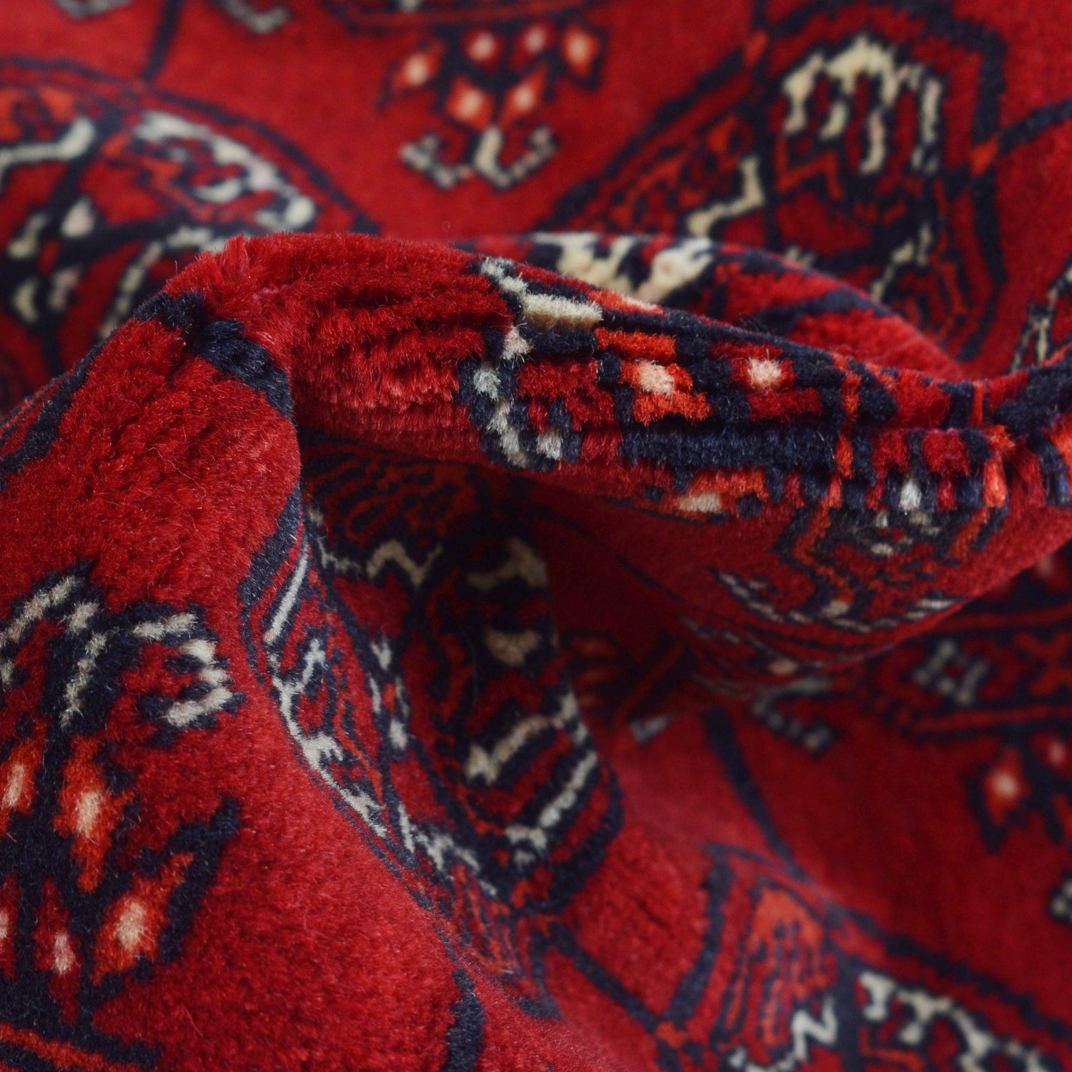 Hand Knotted Bokhara Runner Carpet 2' 10" x 5' 8" ft / 87 x 172 cm - No. G22927