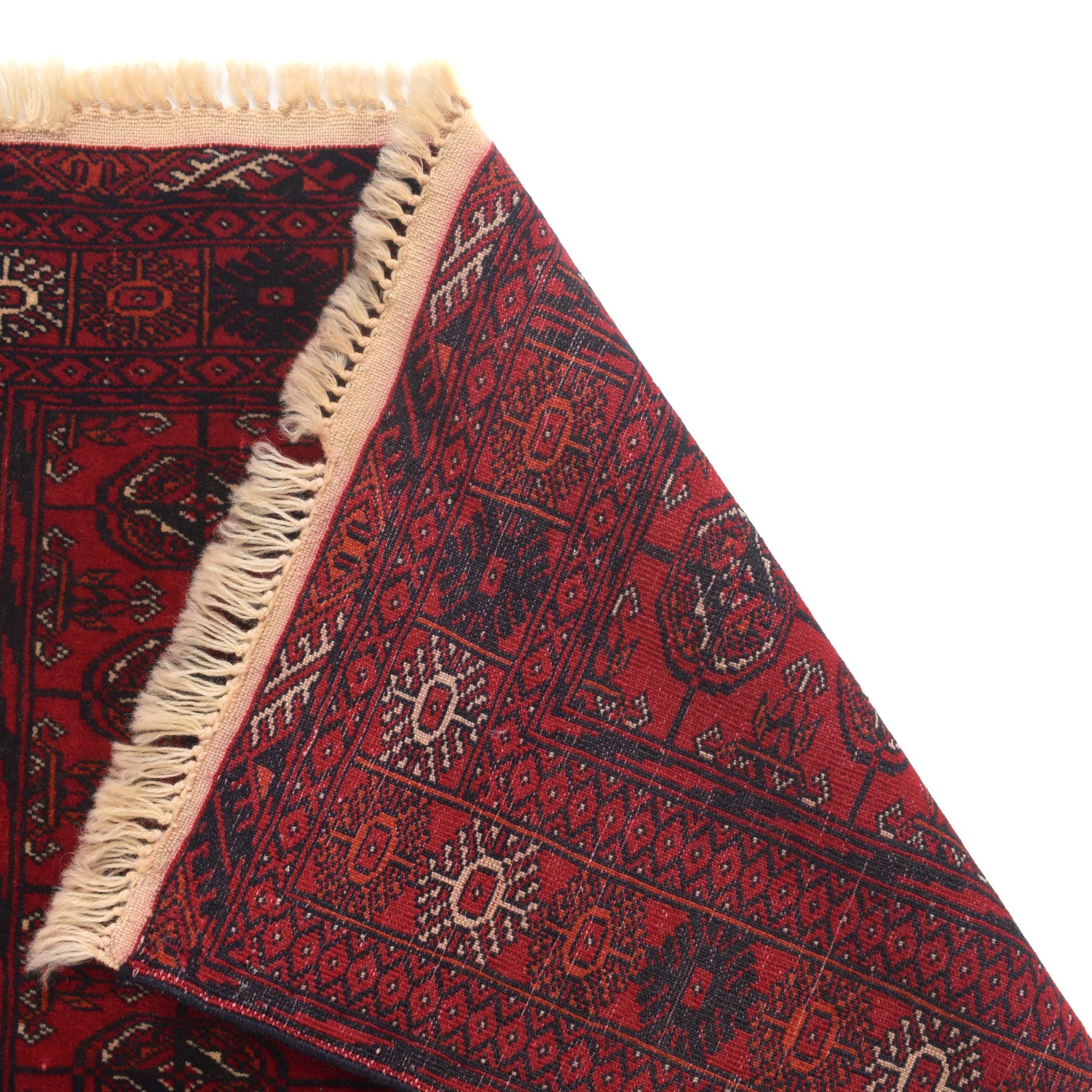 Handmade Bukhara Runner Carpet 2' 9" x 5' 5" ft / 83 x 166 cm - No. G22928