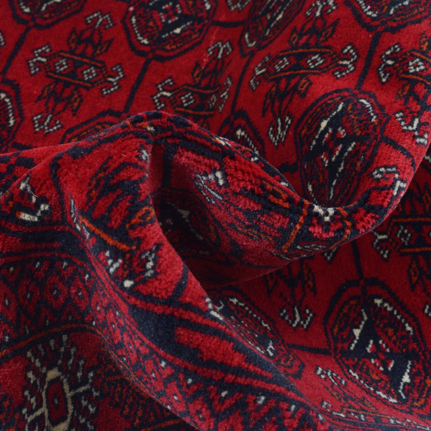 Handmade Bukhara Runner Carpet 2' 9" x 5' 5" ft / 83 x 166 cm - No. G22928