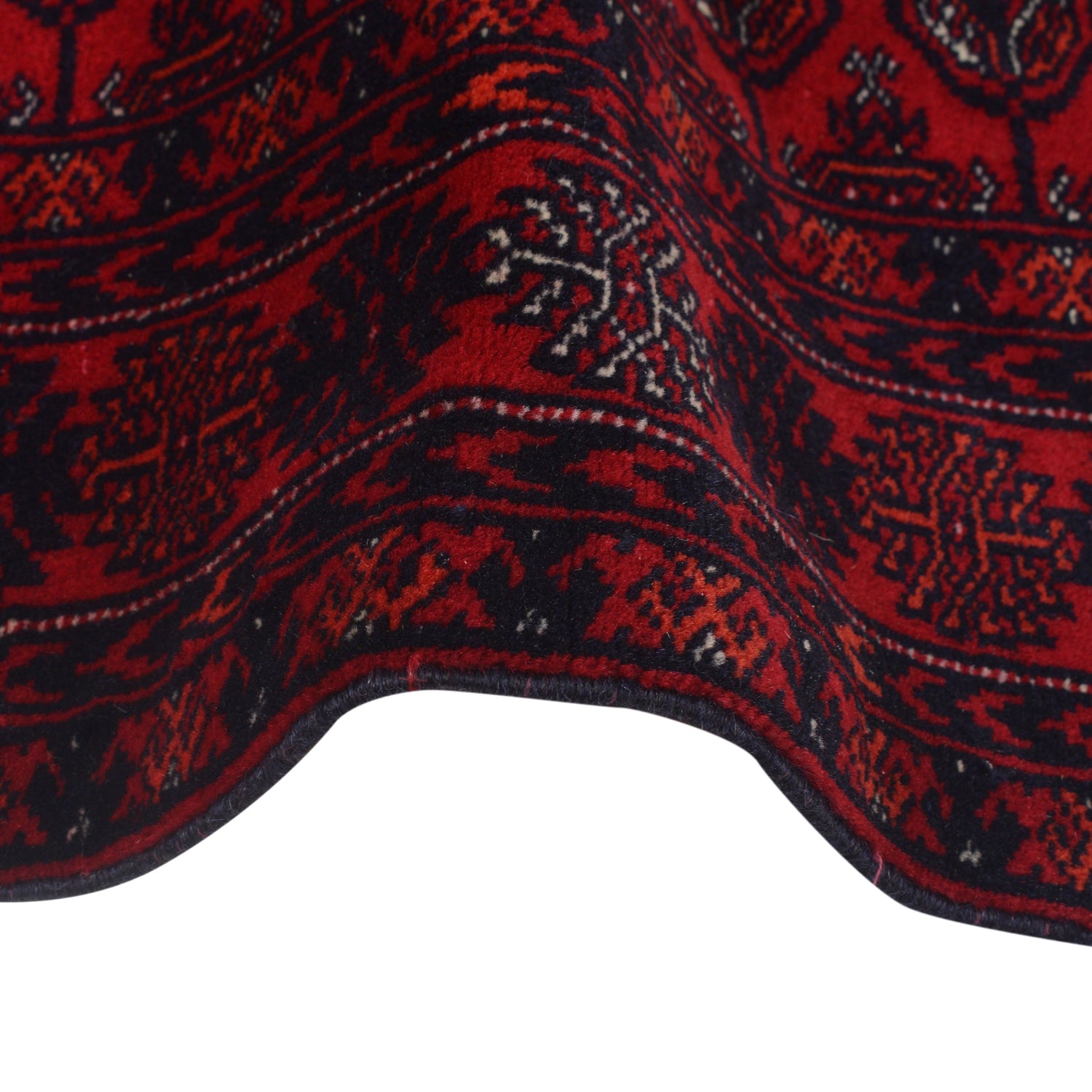 Oriental Bukhara Area Runner Rug 2' 9" x 5' 6" ft / 84 x 168 cm - No. G22931