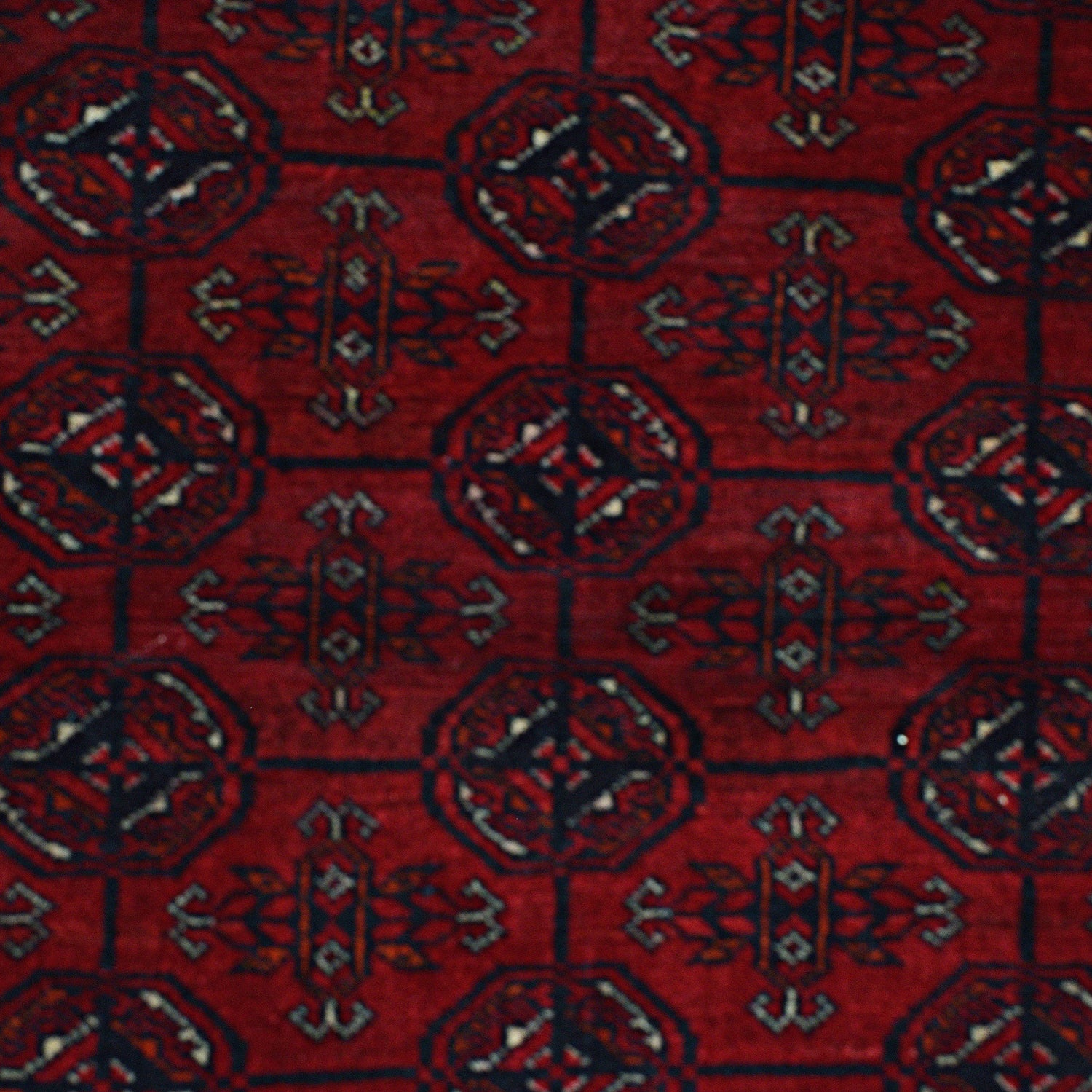 Maroon Bokhara Runner Rug 2' 11" x 5' 5" ft / 88 x 166 cm - No. G22932