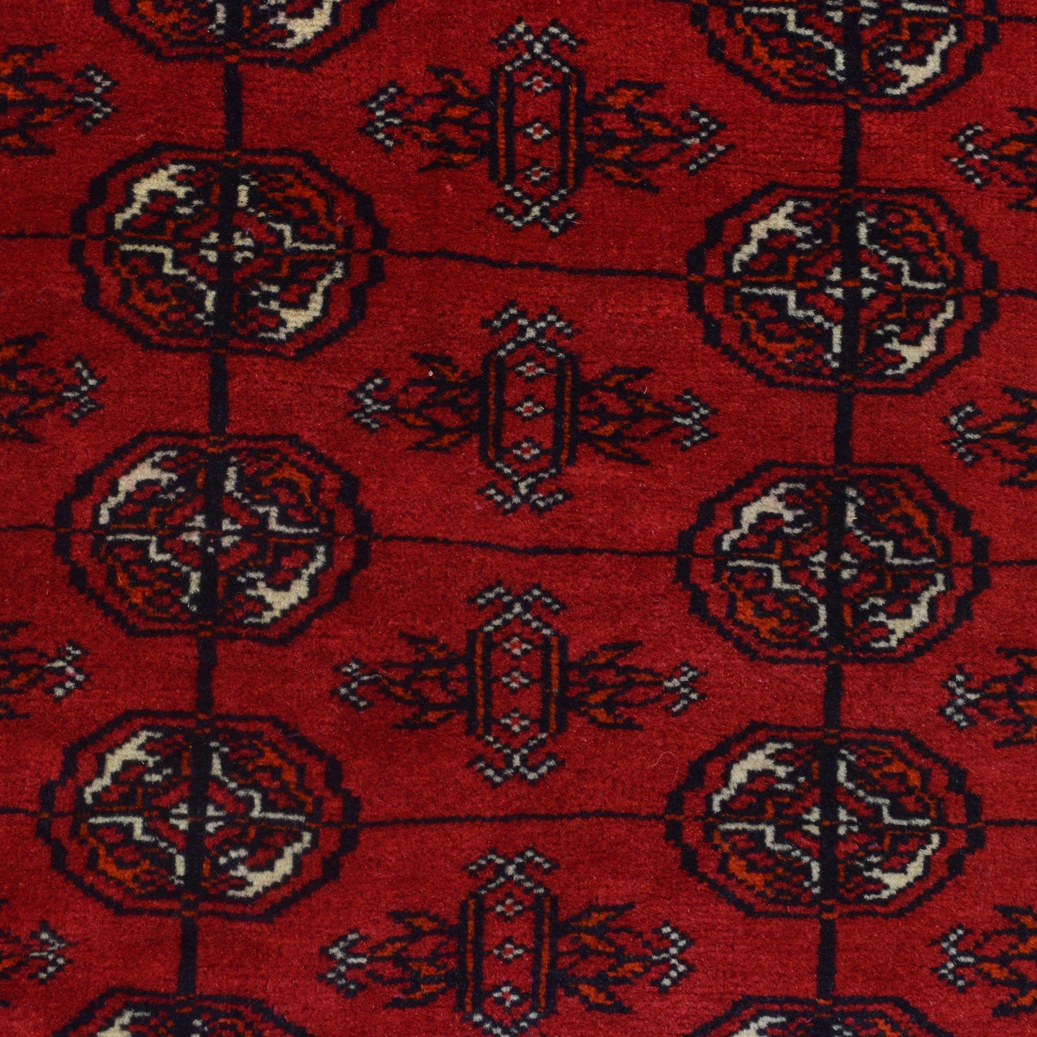 Oriental Bukhara Area Runner Rug 2' 7" x 6' 3" ft / 79 x 191 cm - No. G22933