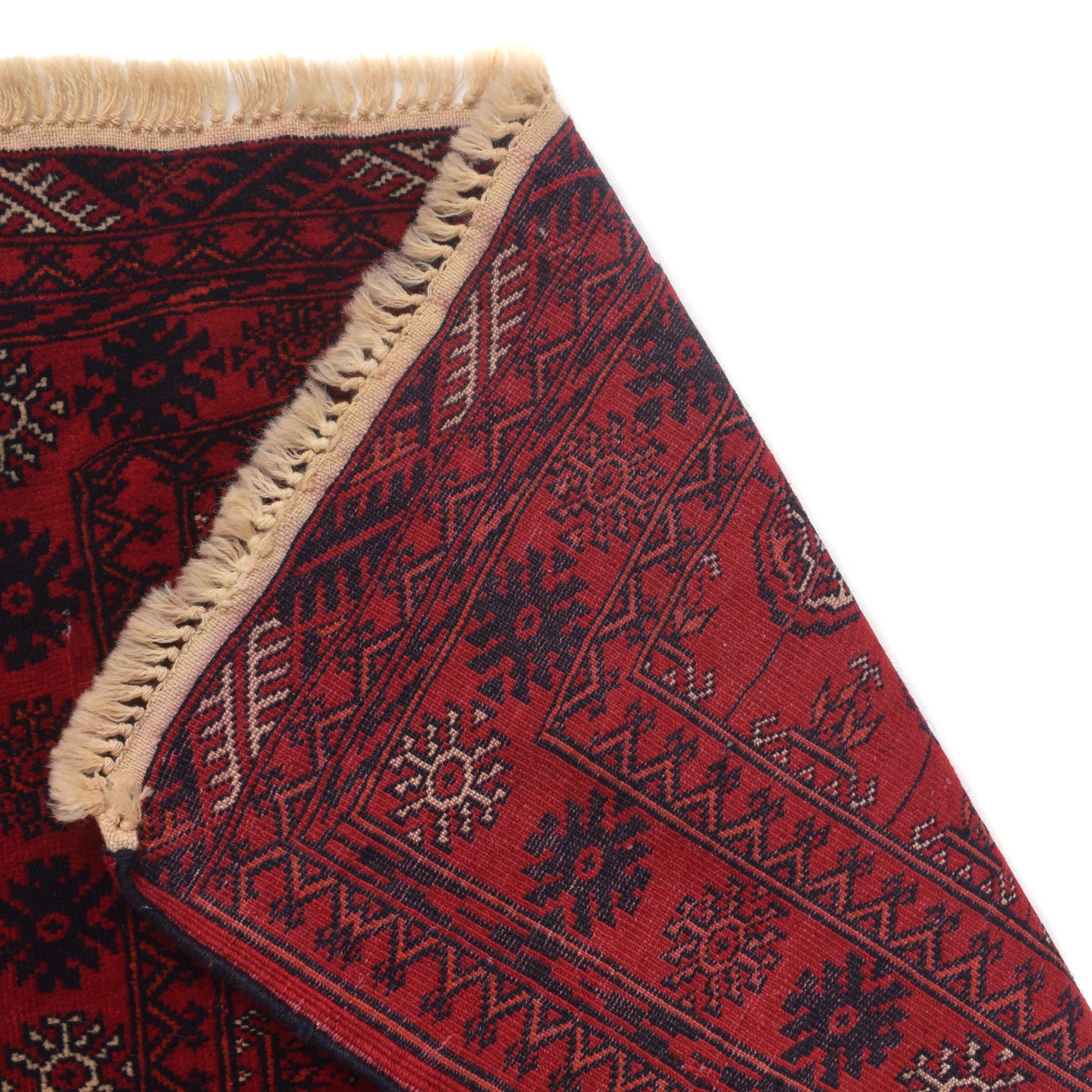 Oriental Bukhara Area Runner Rug 2' 7" x 6' 3" ft / 79 x 191 cm - No. G22933