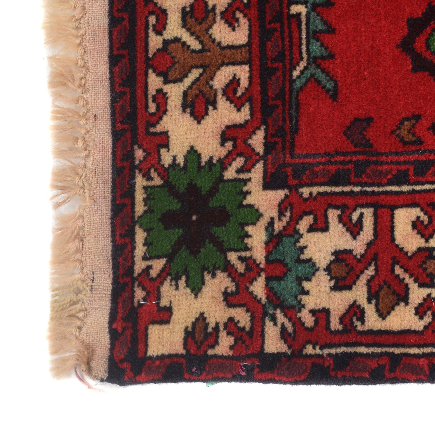 Firebrick Bokhara Runner Rug 2' 4" x 5' 8" ft / 71 x 172 cm - No. G22934
