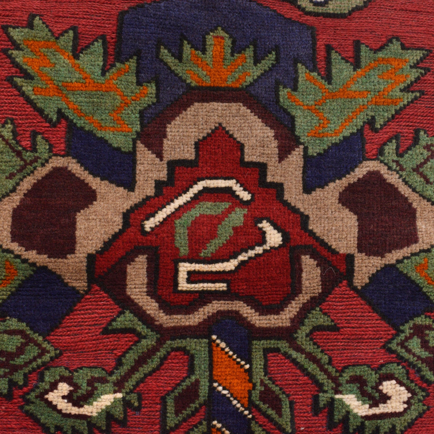 Handmade Pictorial Carpet 3' 1" x 4' 2" ft / 95 x 126 cm - No. G22966