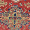 Red Kazak Rug 3' 5" x 4' 10" ft / 103 x 147 cm - No. G22983