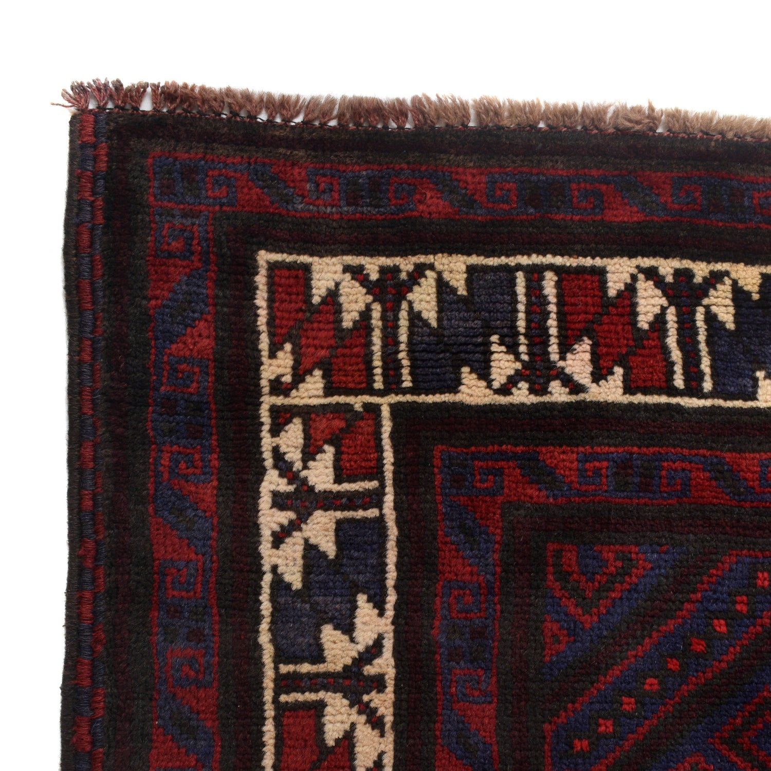 Hand Knotted Baluchi Rug 4' 9" x 7' 10" ft / 144 x 238 cm - No. G22991