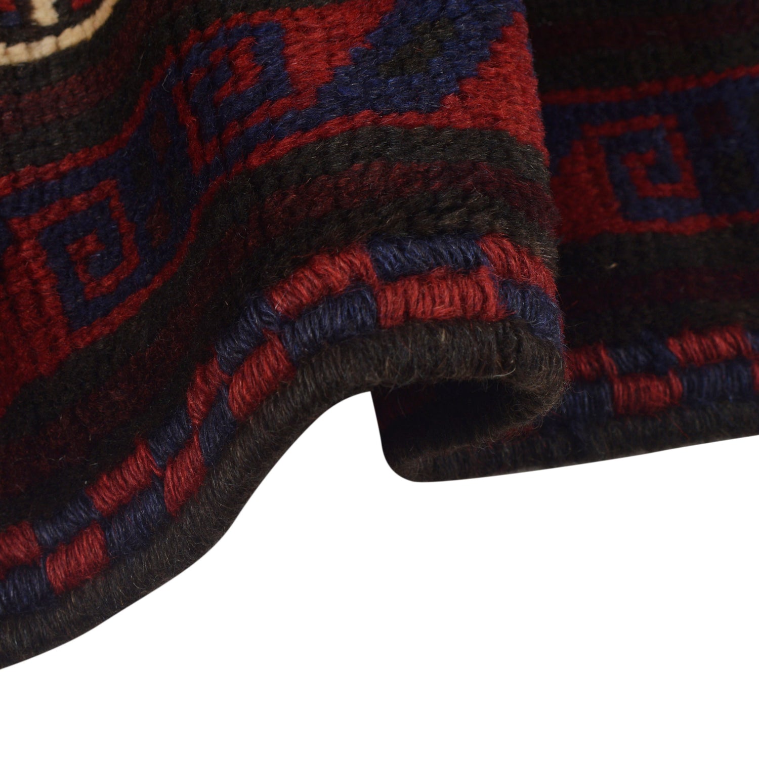 Hand Knotted Baluchi Rug 4' 9" x 7' 10" ft / 144 x 238 cm - No. G22991