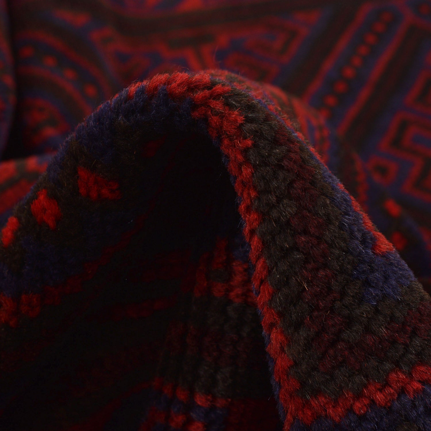 Hand Knotted Baluchi Rug 4' 9" x 7' 10" ft / 144 x 238 cm - No. G22991