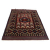 Handmade Barjista Kilim Rug 4' 5" x 5' 12" ft / 134 x 182 cm - No. G22996