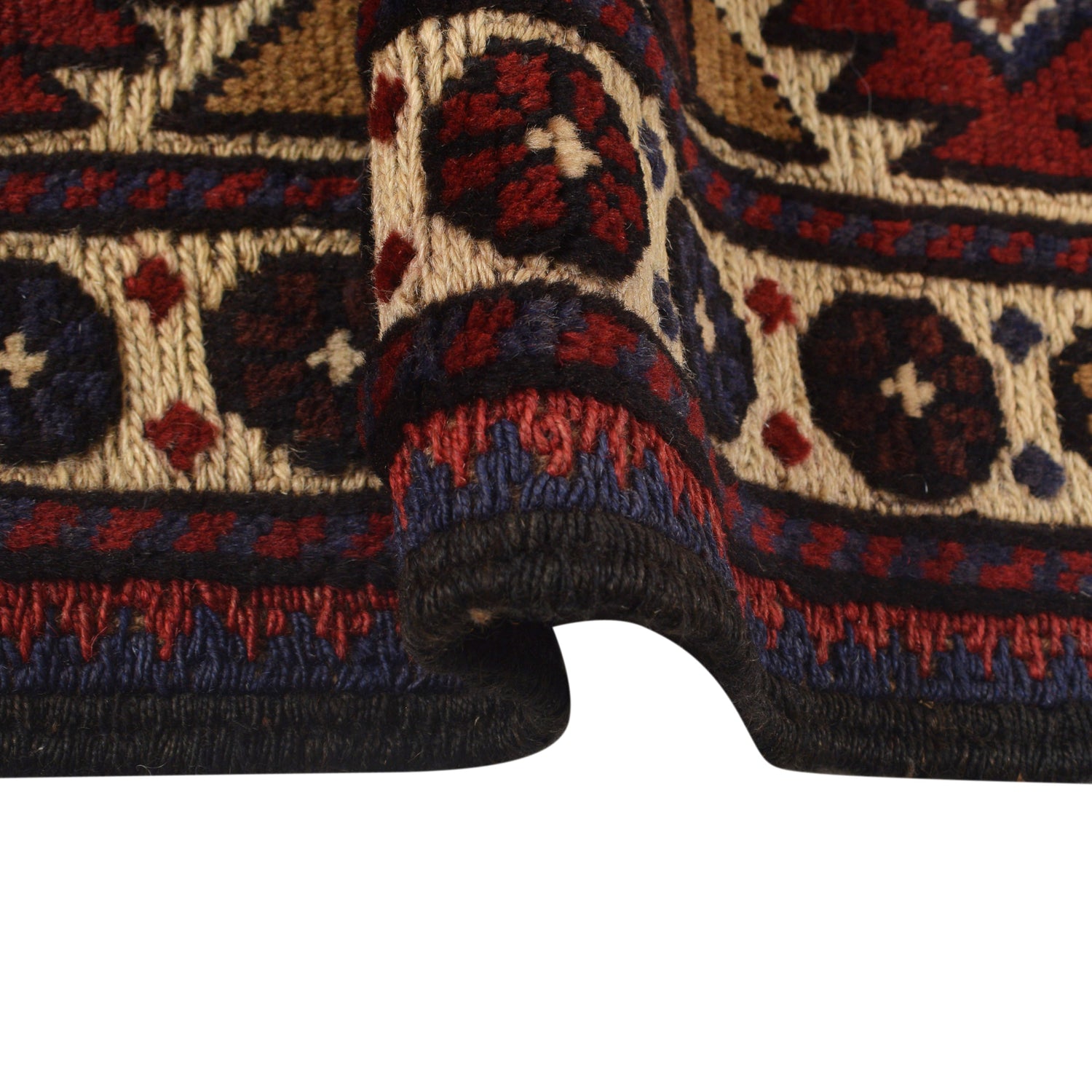 Handmade Barjista Kilim Rug 4' 5" x 5' 12" ft / 134 x 182 cm - No. G22996