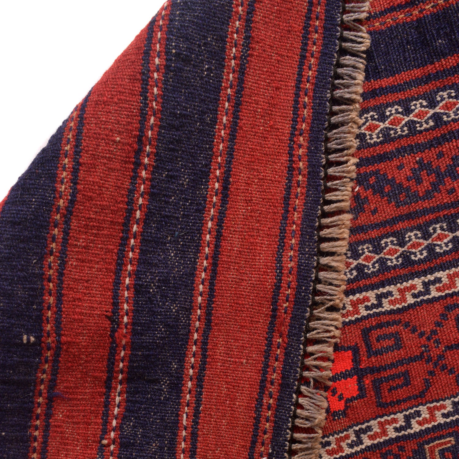Afghan Laghari Kilim 4' 9" x 7' 3" ft / 146 x 220 cm - No. G22998