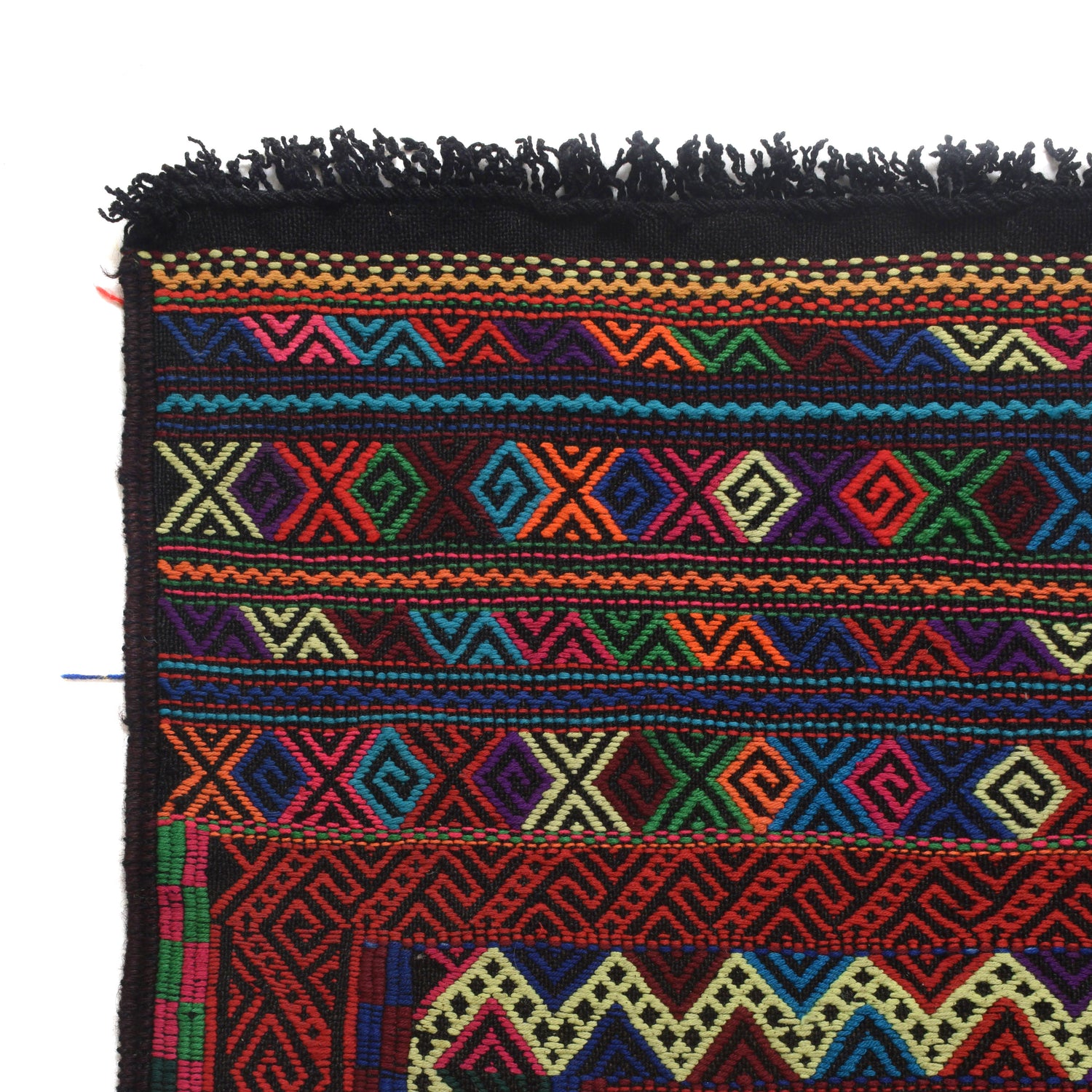 Handmade Suzani Kilim 4' 11" x 6' 11" ft / 150 x 212 cm - No. G22999