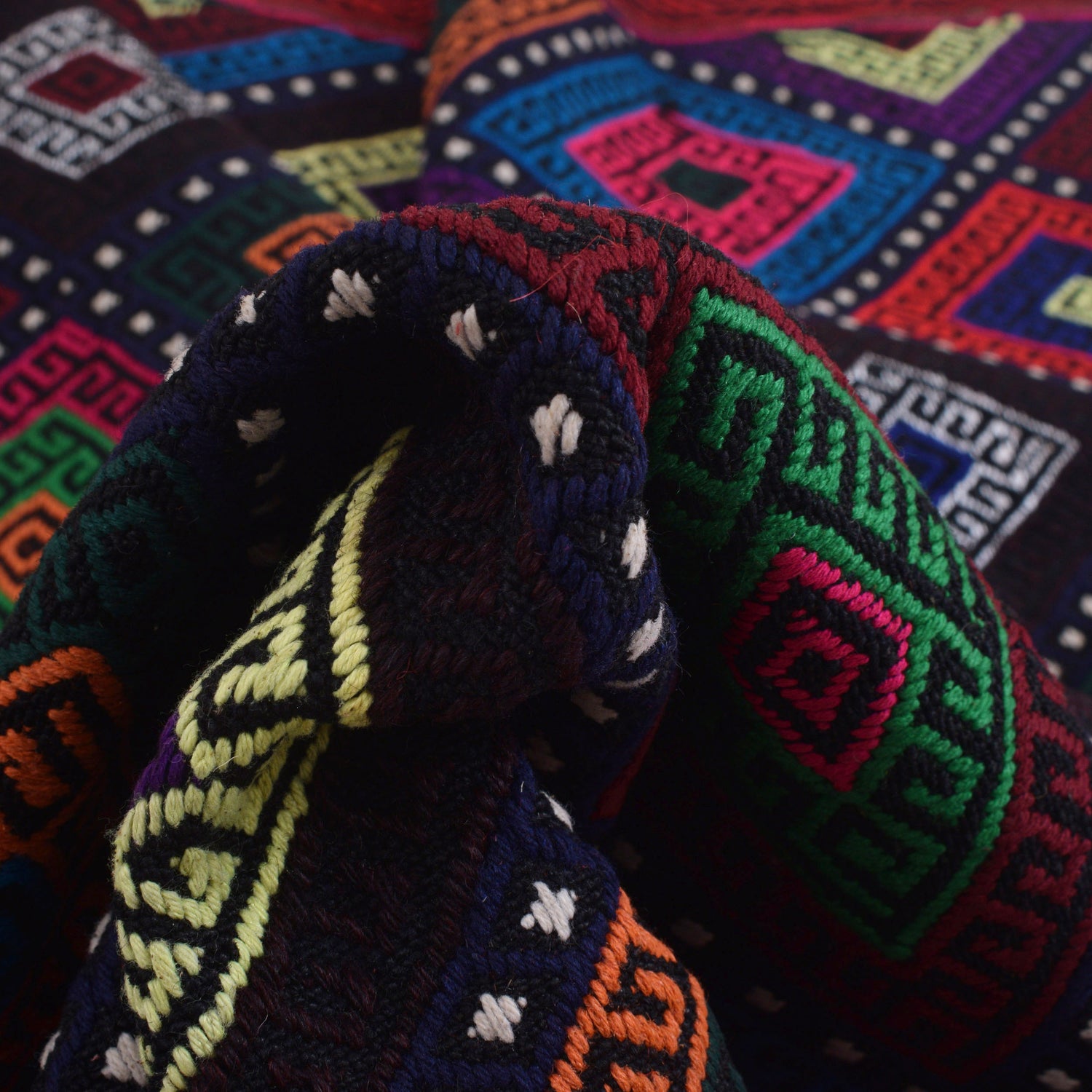 Handmade Suzani Kilim 4' 11" x 6' 11" ft / 150 x 212 cm - No. G22999