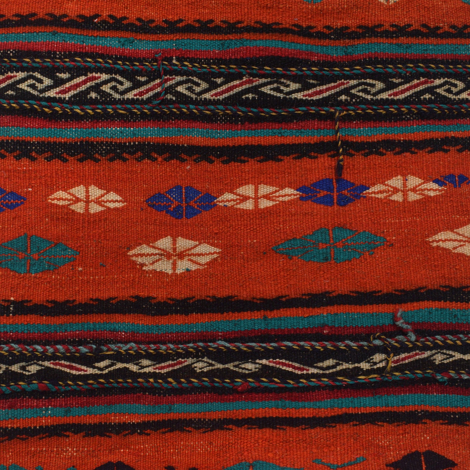 Handmade Table Sheet Kilim Runner 1' 10" x 5' 7" ft / 56 x 171 cm - No. G23633