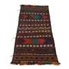 Hand Knotted Sufra Kilem Runner 2' 0" x 4' 8" ft / 60 x 142 cm - No. G23635