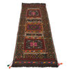 Hand Knotted Sufra Kilem Runner 2' 0" x 5' 5" ft / 60 x 164 cm - No. G23640