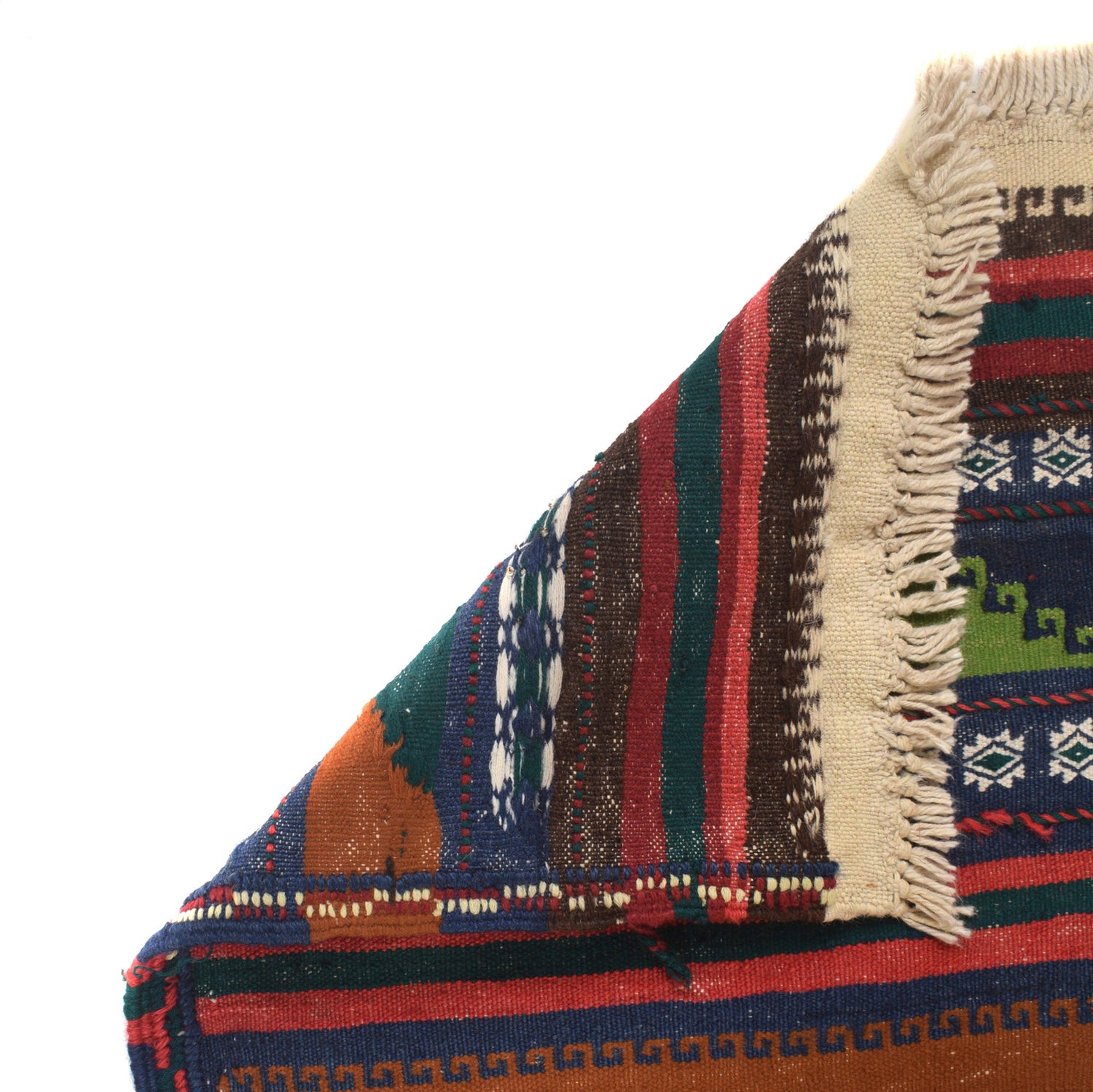 Handmade Table Sheet Kilim Runner 2' 0" x 6' 1" ft / 62 x 186 cm - No. G23641