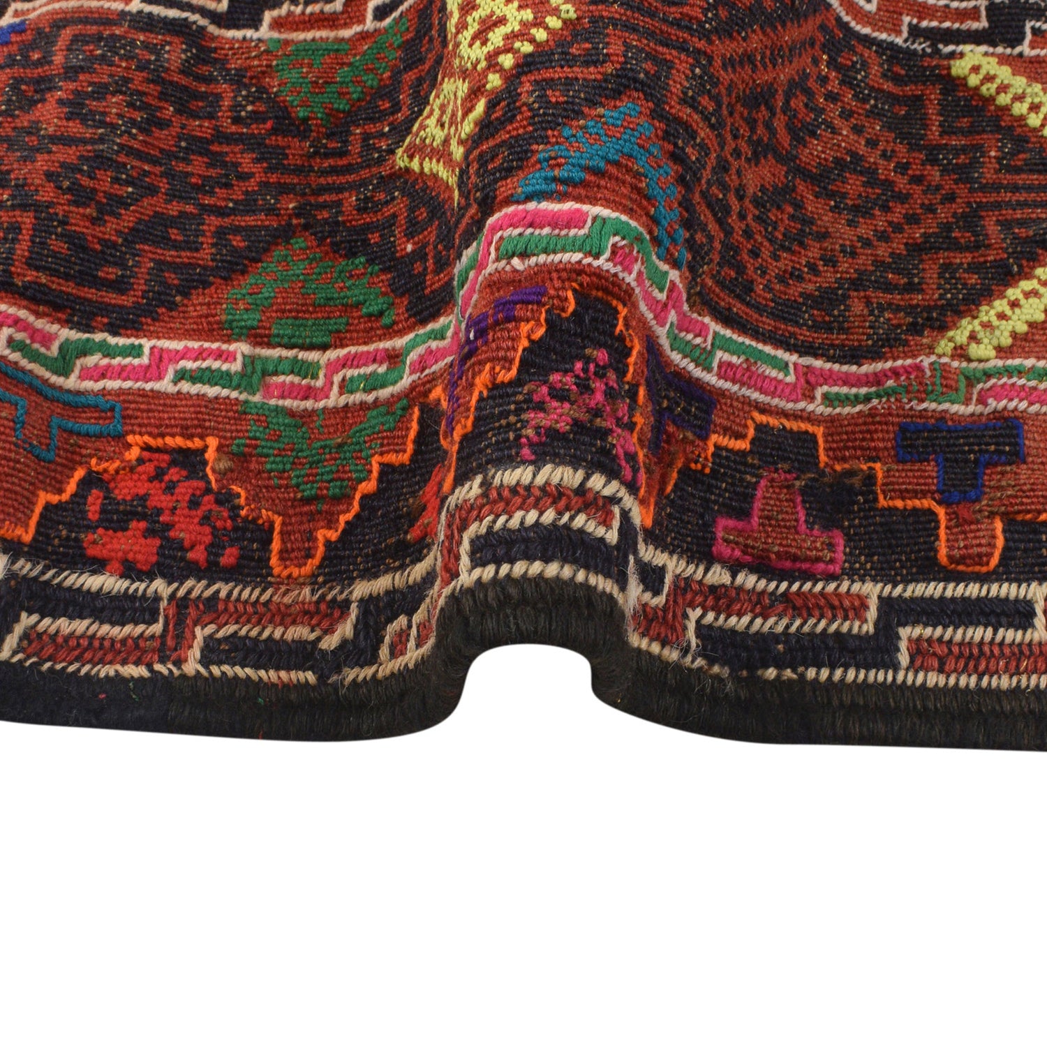 Traditional Flat Weave Kilim 5' 2" x 8' 0" ft / 158 x 245 cm - No. G23642