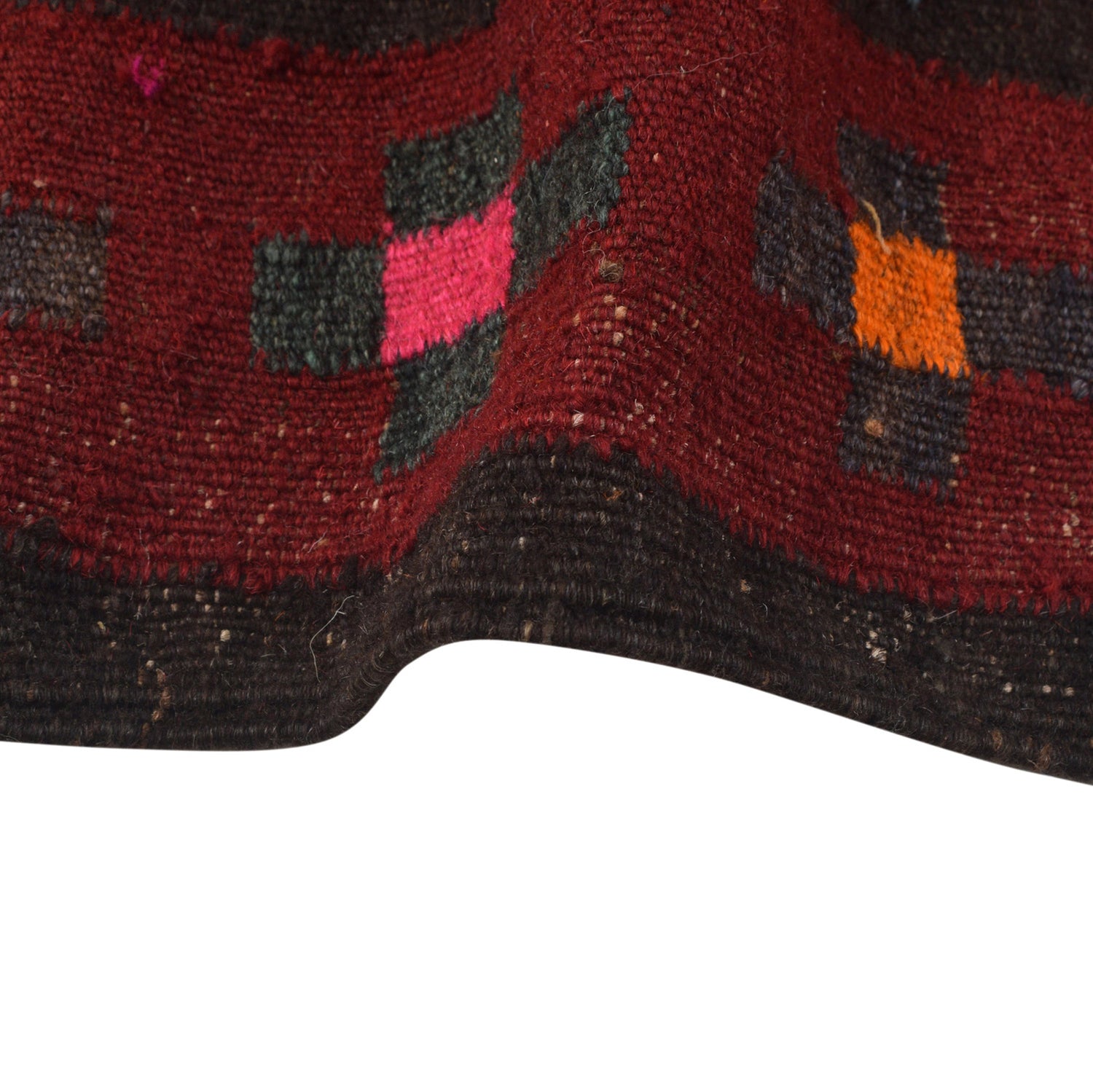 Afghan Vintage Kilim Runner 3' 5" x 11' 5" ft / 103 x 349 cm - No. G23646