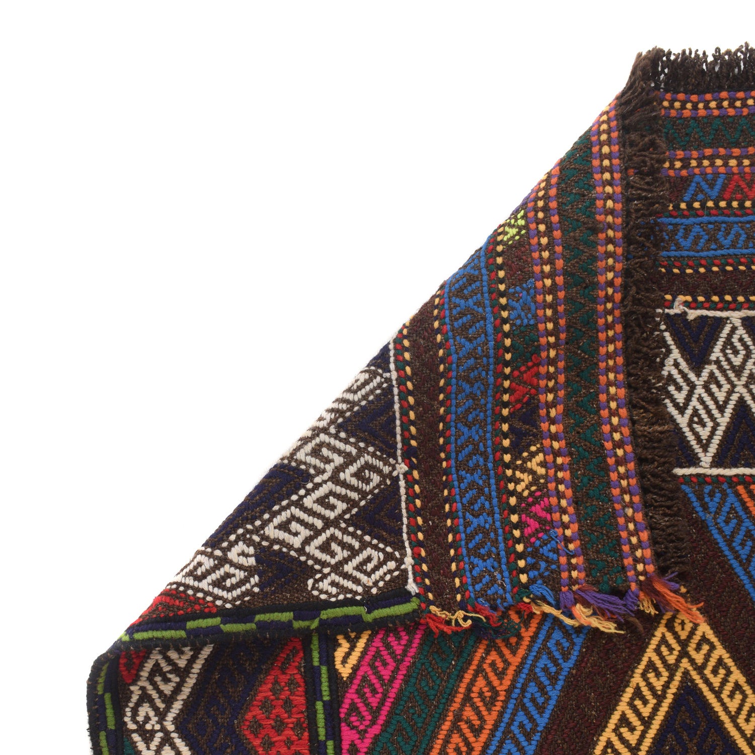 Handmade Suzani Kilim Runner 2' 2" x 5' 5" ft / 65 x 165 cm - No. G23650