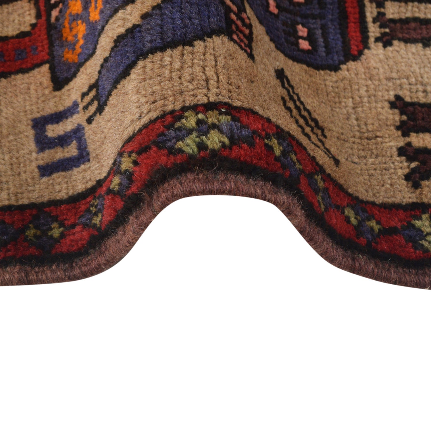 Hand Made Animal Pictoral Area Carpet 2' 10" x 4' 8" ft / 87 x 143 cm - No. G23652