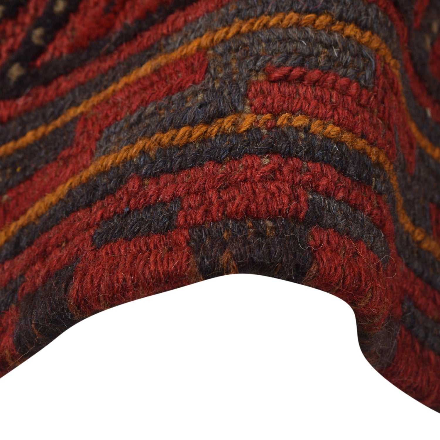 Hand Knotted Mashwani Area Rug 6' 7" x 8' 10" ft / 201 x 270 cm - No. G23657