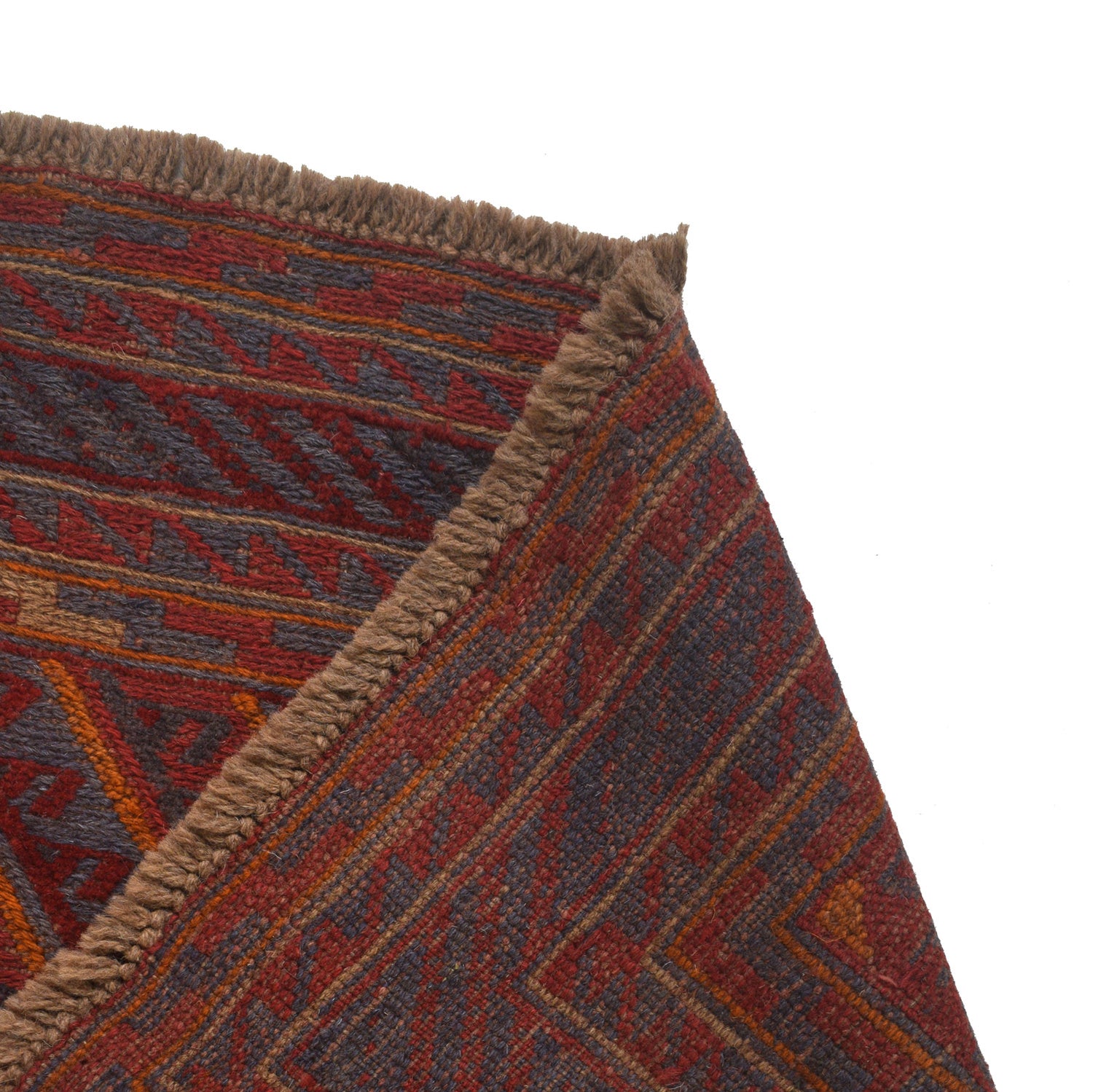 Handmade Wool Mushwani Rug 5' 0" x 6' 0" ft / 153 x 183 cm - No. G23663