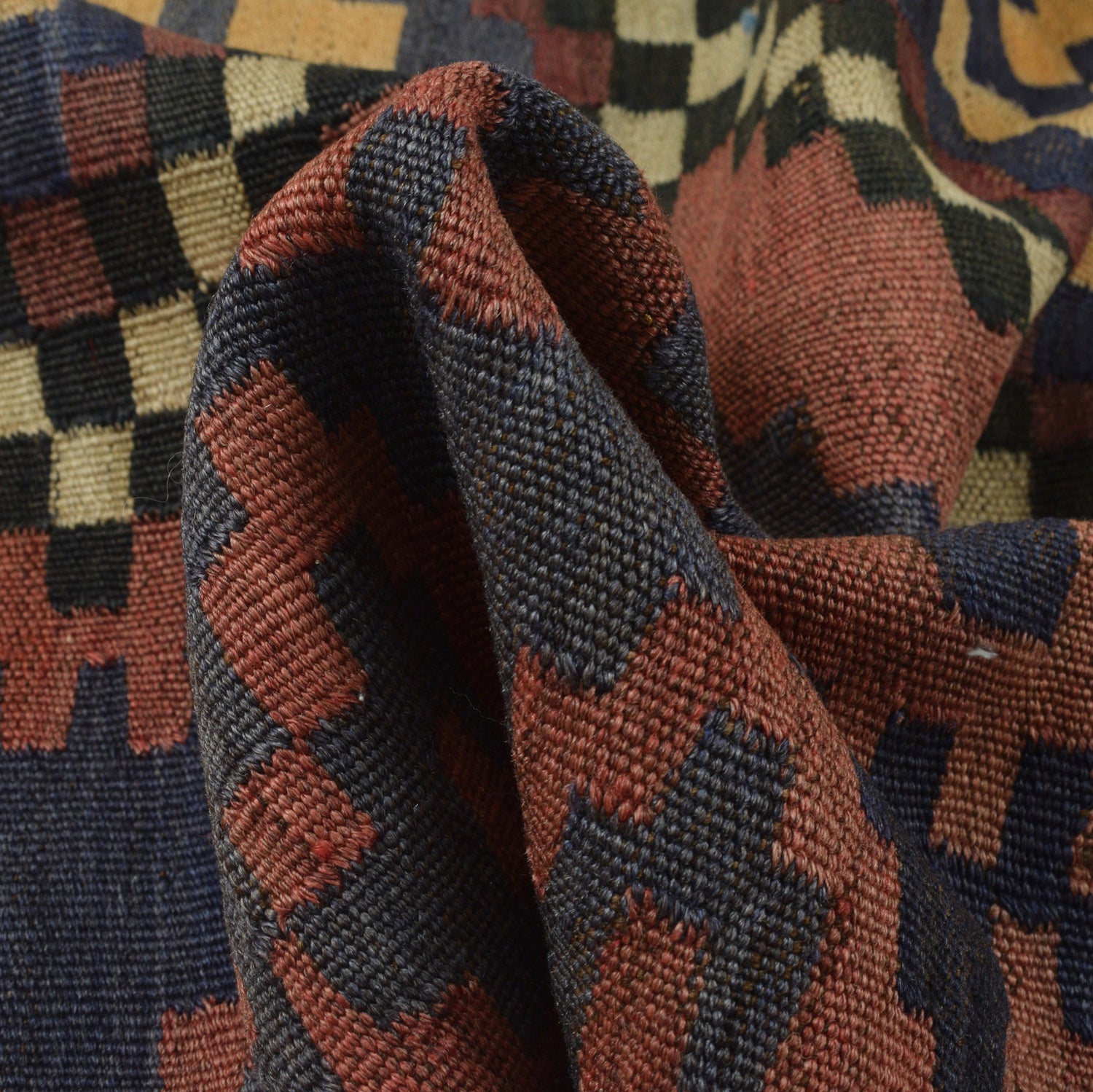 Afghan Vintage Kilim 6' 1" x 9' 2" ft / 185 x 280 cm - No. G23675