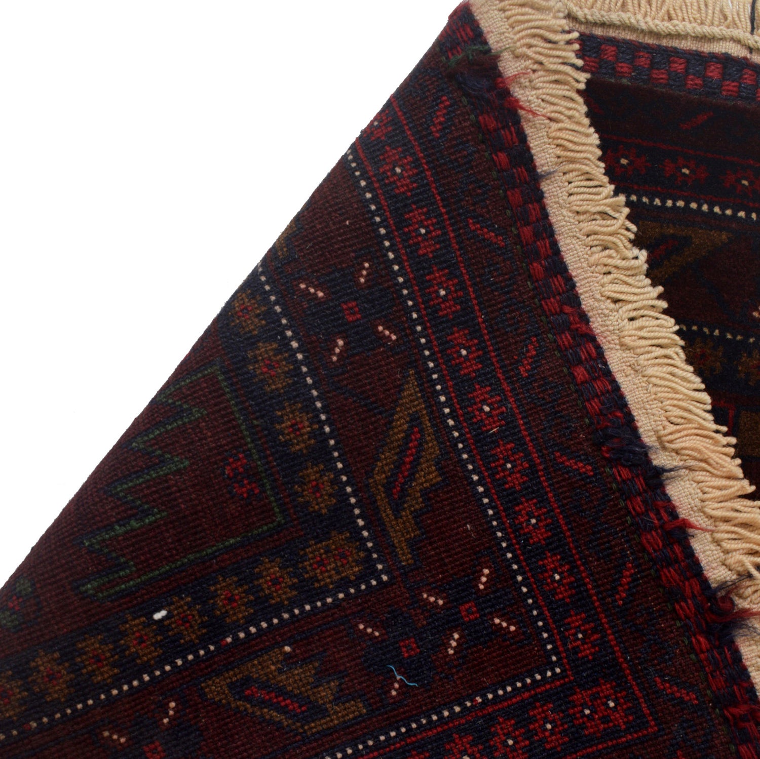 Handmade Baluchi Rug 4' 4" x 6' 8" ft / 131 x 203 cm - No. G23682