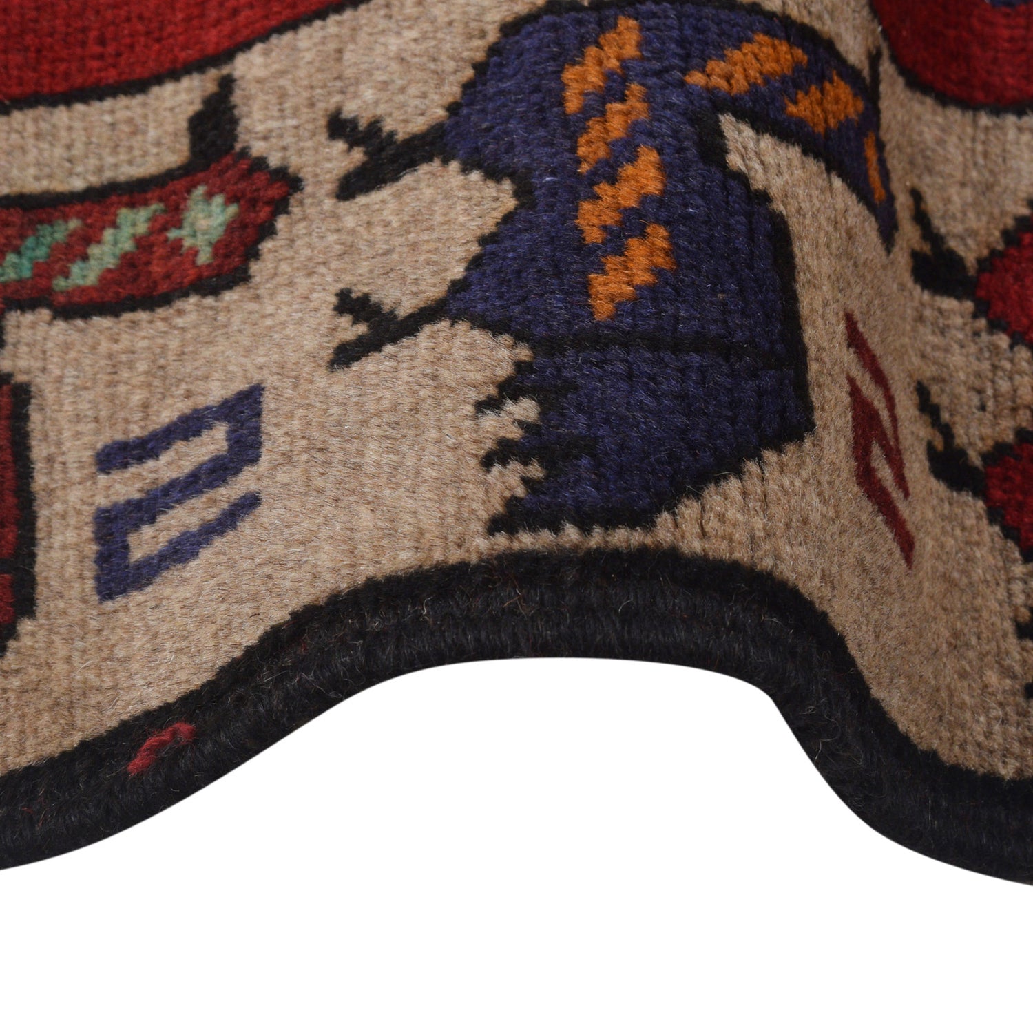 Hand Knotted Birds Pictorial Area Rug 4' 4" x 6' 2" ft / 131 x 187 cm - No. G23685