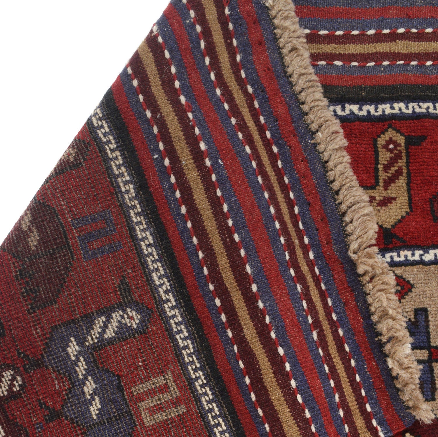 Hand Knotted Birds Pictorial Area Rug 3' 11" x 6' 2" ft / 119 x 189 cm - No. G23686