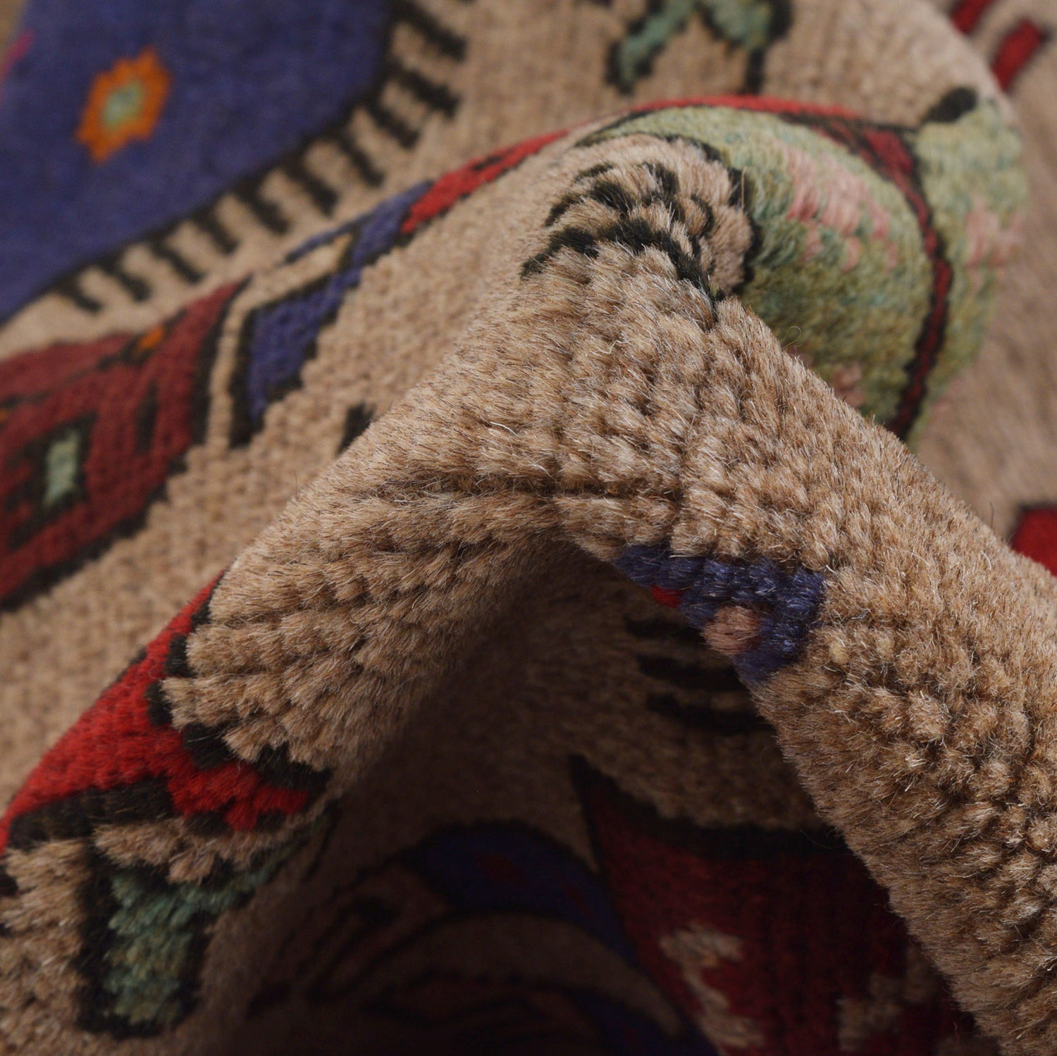 Hand Made Animal Pictoral Area Carpet 3' 1" x 4' 10" ft / 93 x 147 cm - No. G23687