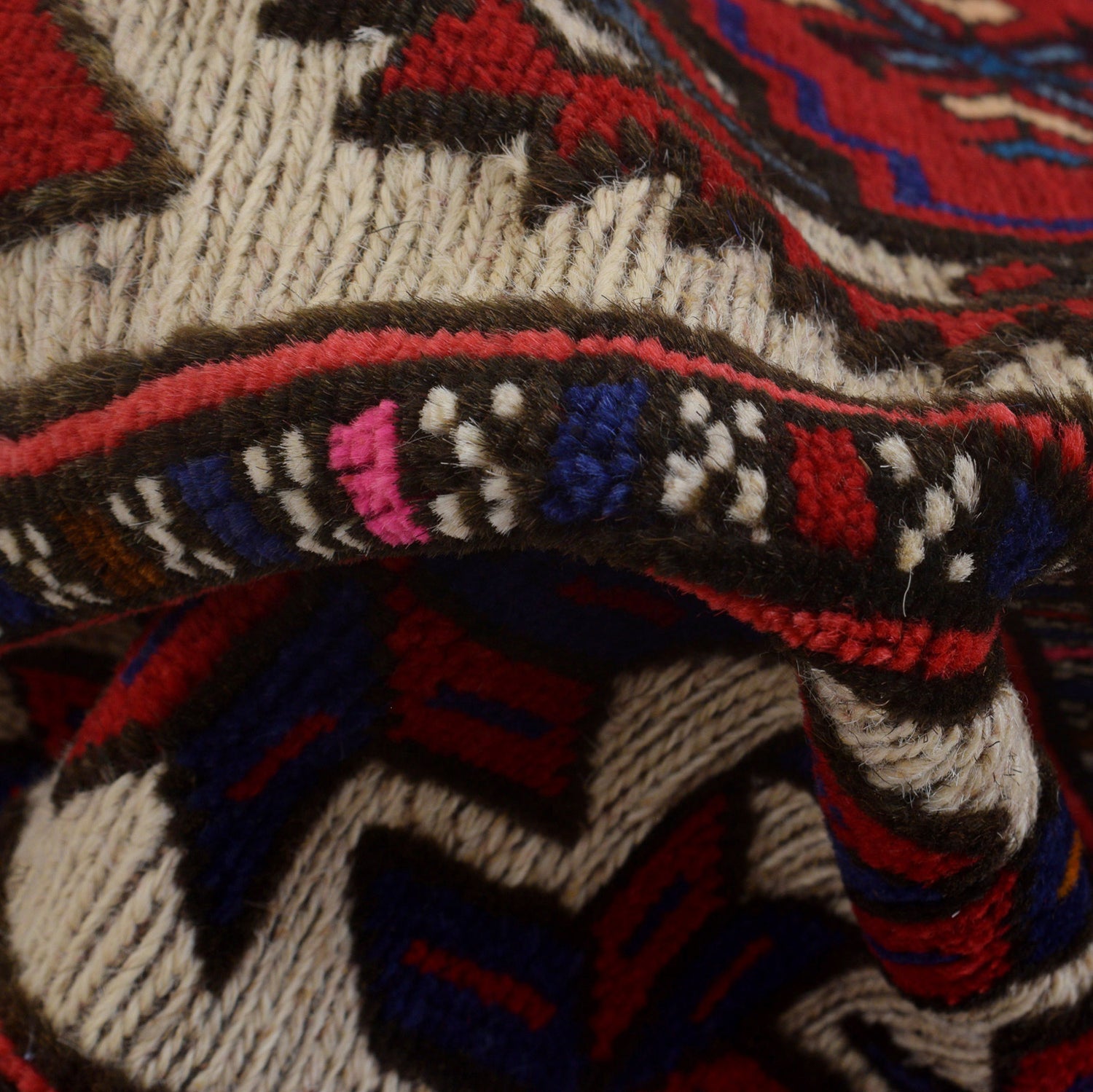 Handmade Barjista Kilim Rug 4' 2" x 6' 1" ft / 126 x 186 cm - No. G23699