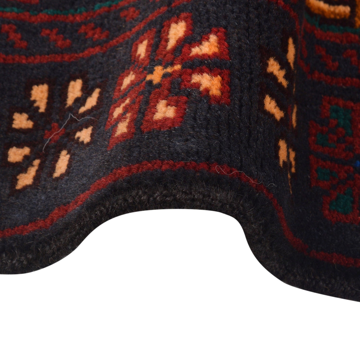 Handmade Picture Area Rug 2' 9" x 4' 5" ft / 84 x 134 cm - No. G23705