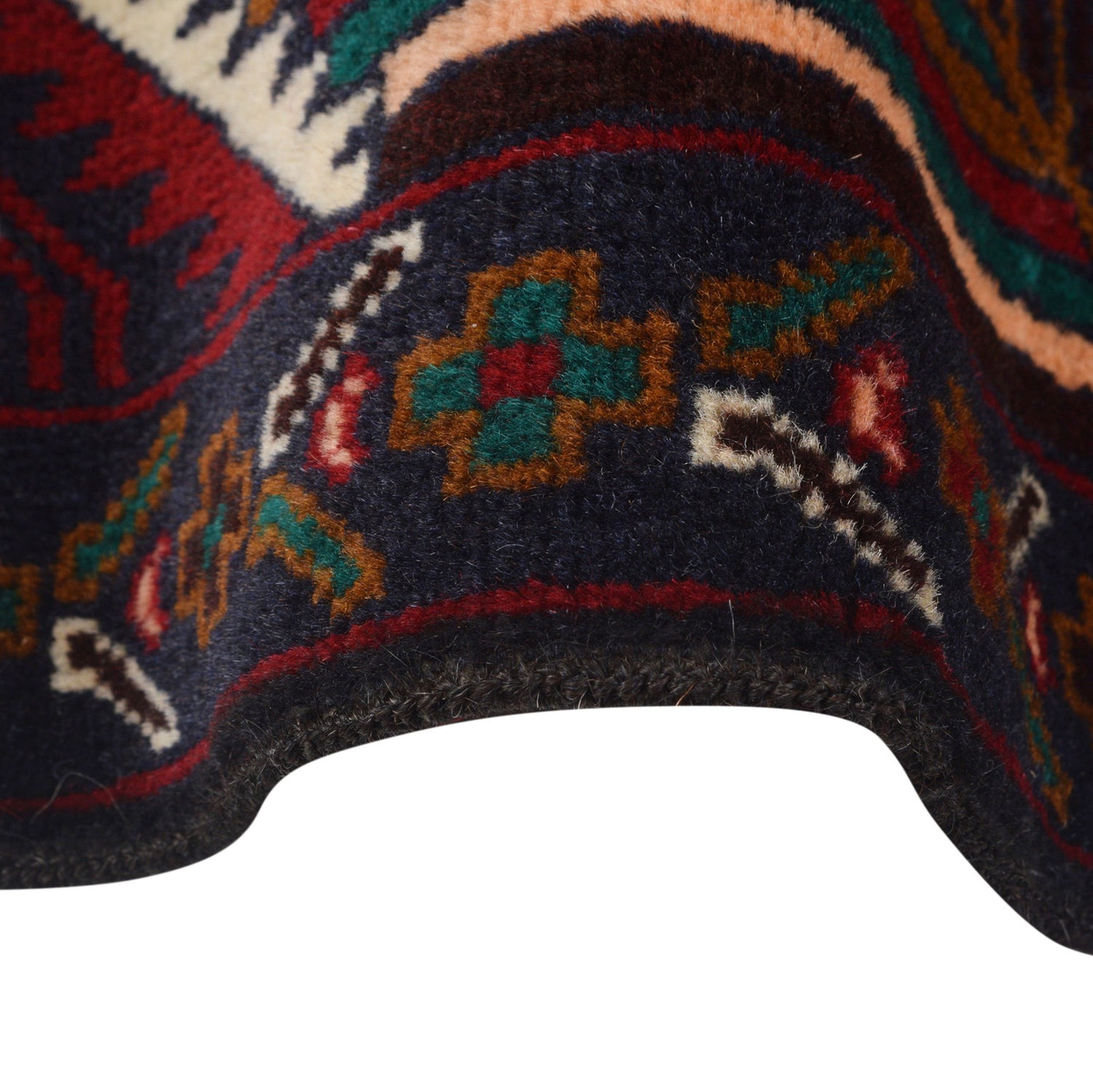 Traditional Baloch Rug 3' 10" x 6' 3" ft / 118 x 191 cm - No. G23714