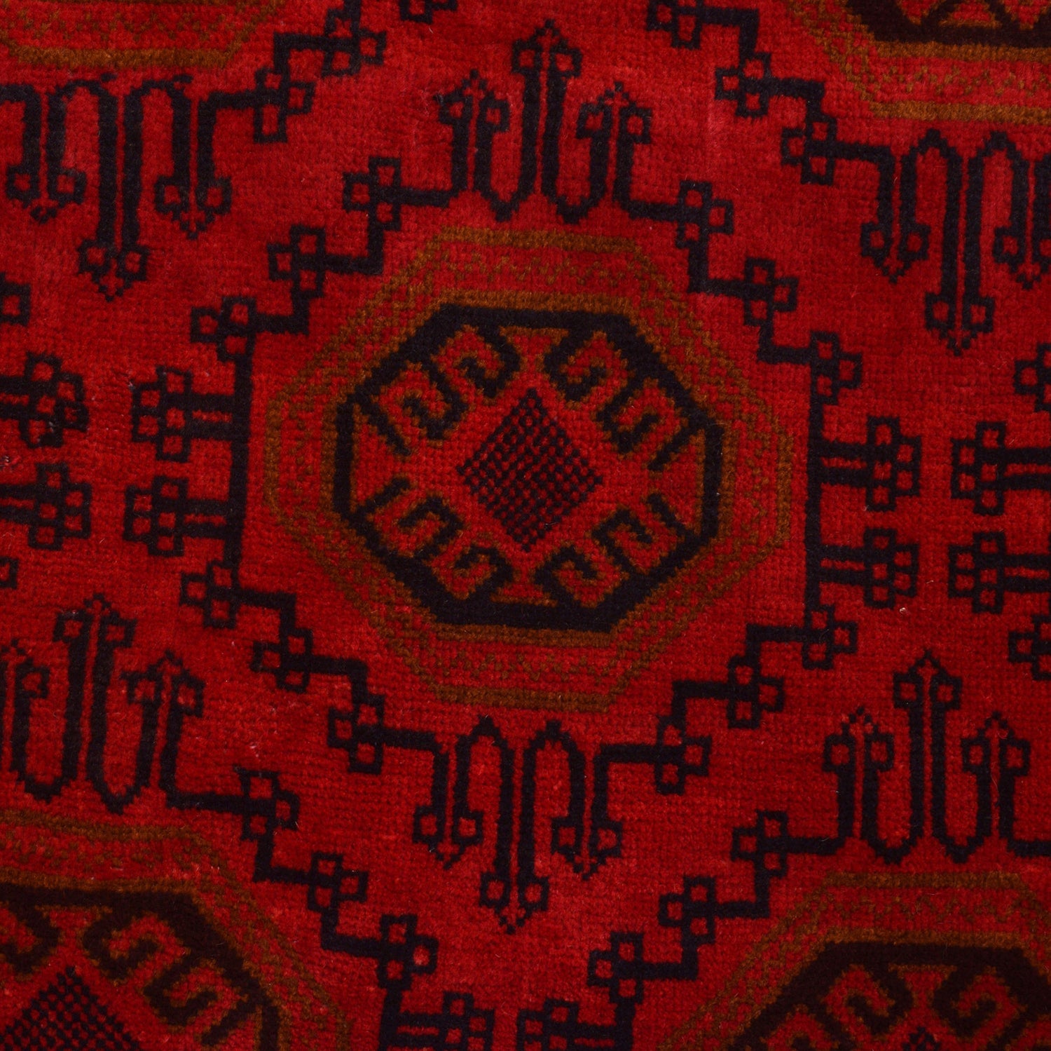 Red Color Baluchi Rug 4' 4" x 6' 10" ft / 133 x 208 cm - No. G23715