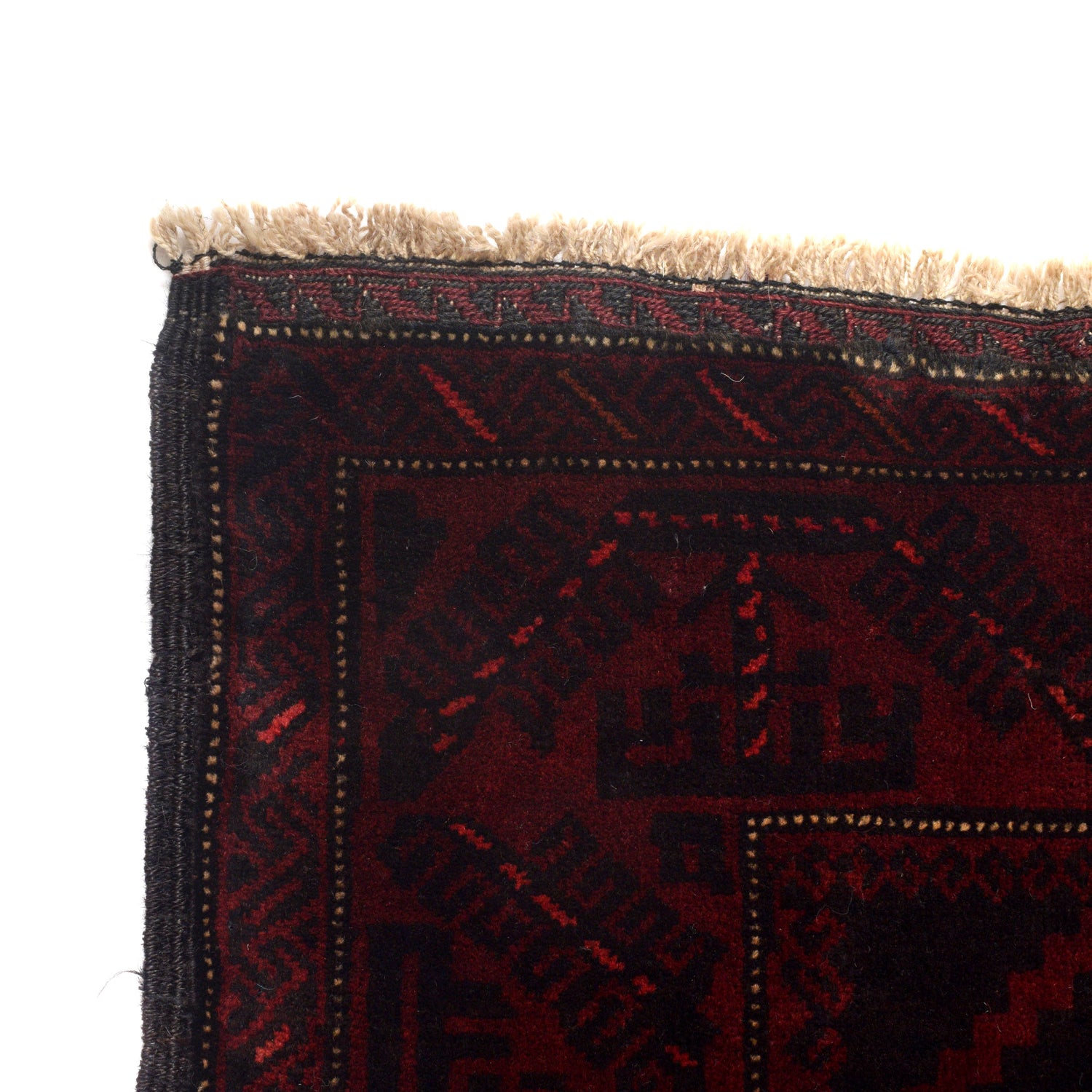 Traditional Baloch Rug 4' 3" x 6' 4" ft / 129 x 194 cm - No. G23716